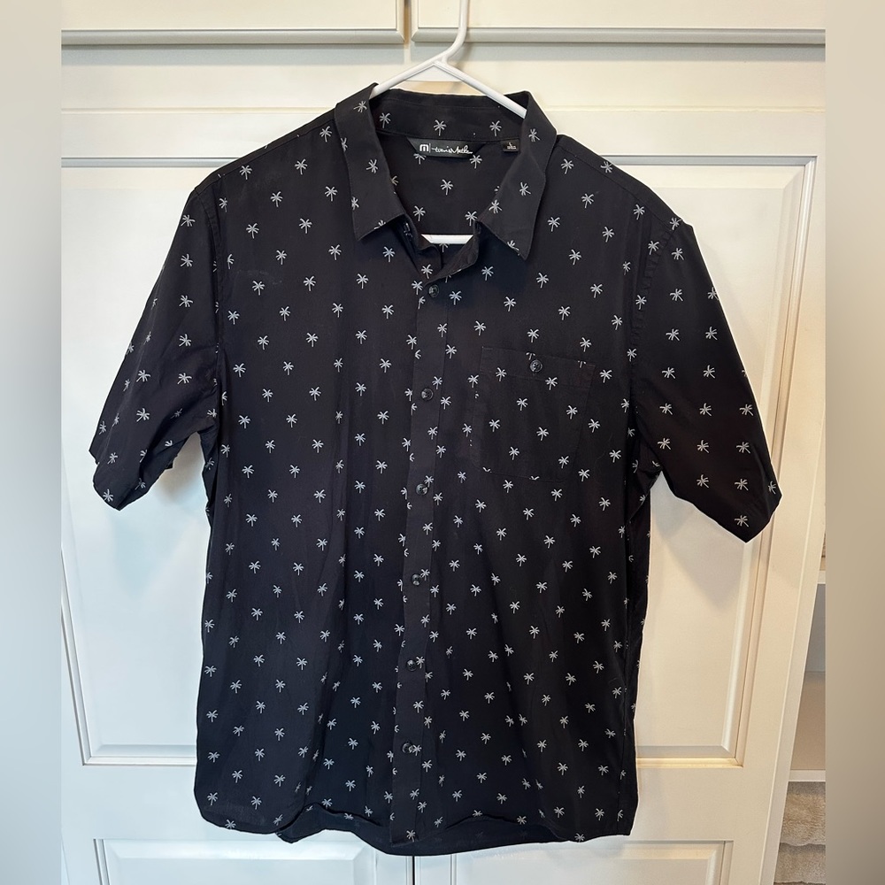 Travis Mathew Palm Tree Button Down - image 1